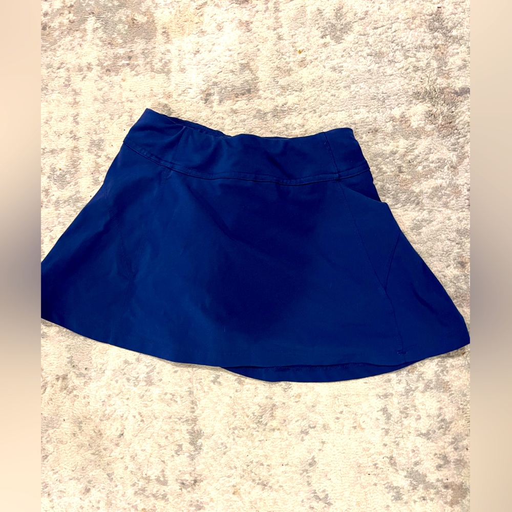 Athleta Girl blue tennis skirt size 7